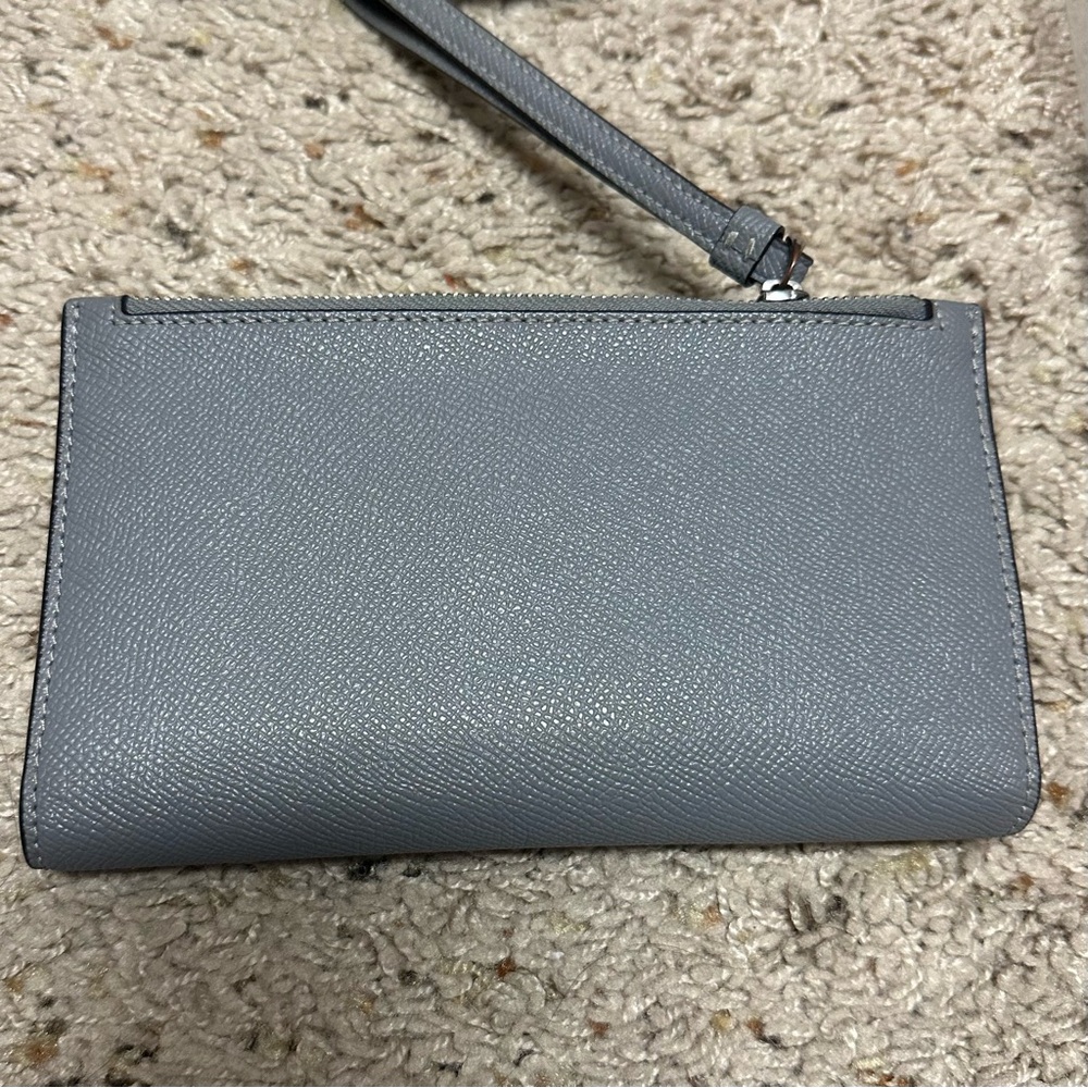 Mini Coach Faye Gray Leather Backpack - Picture 11 of 16
